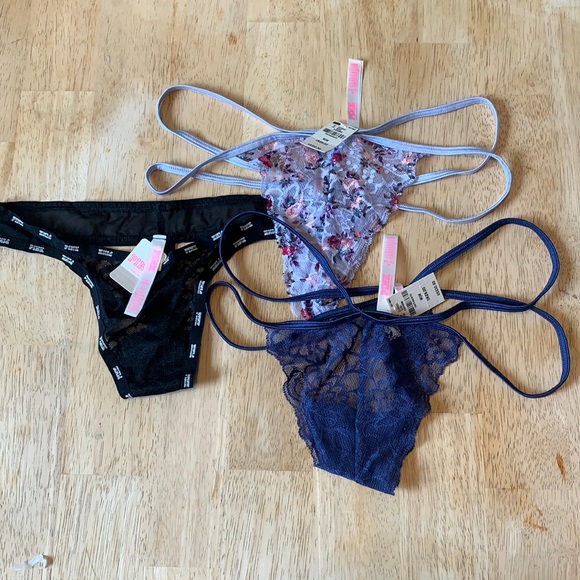 PINK Victoria's Secret Other - NWT Bundle Women’s PINK Victoria’s Secret Thongs
